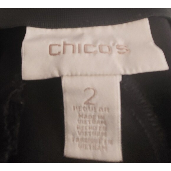 Chico's Pants Women's Straingh Size 2(L), 34 Inch Waist, 28 Inch Inseam. - Picture 3 of 8